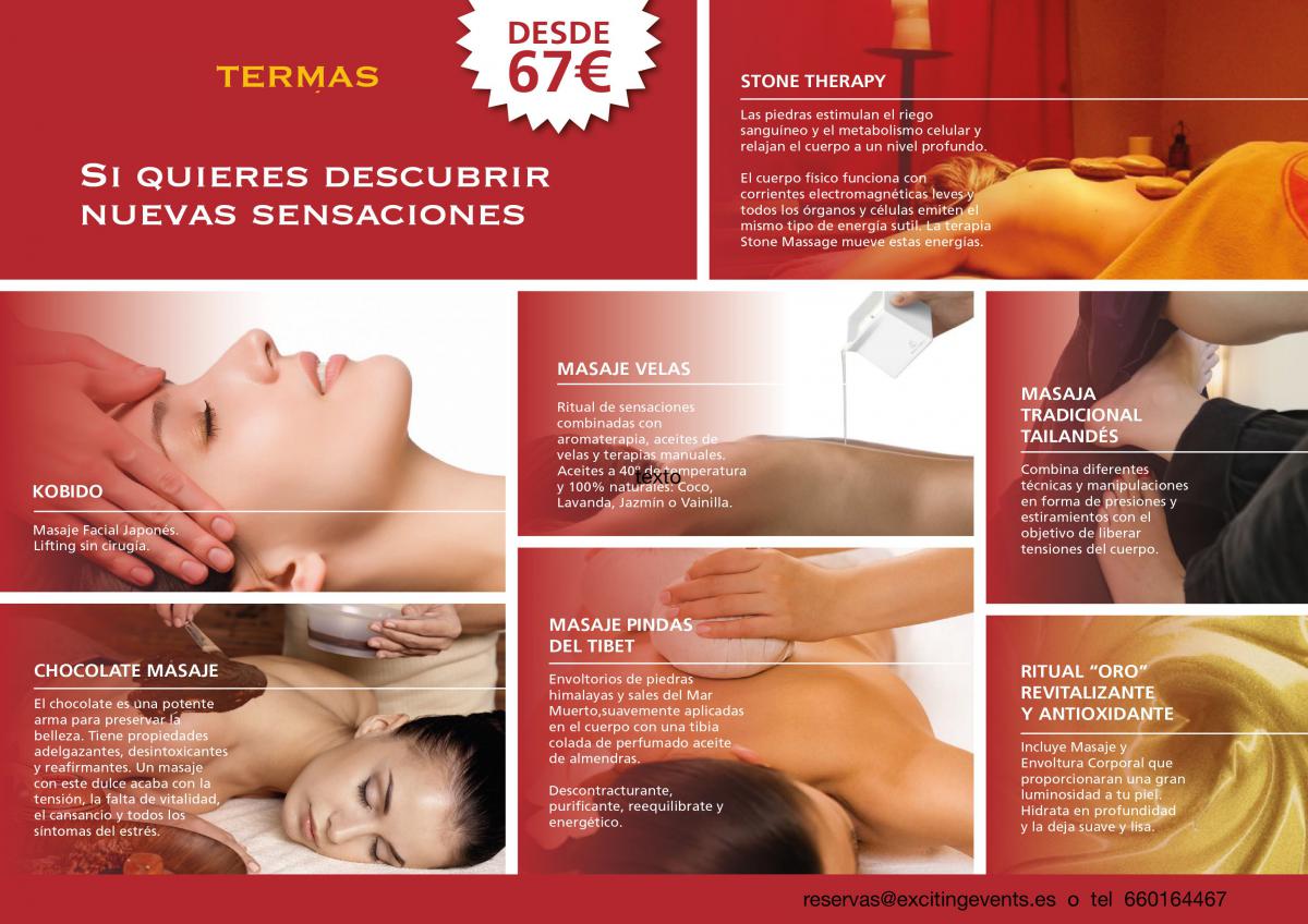 masaje terapia termas baronia de les val aran valle aran LES BIENESTAR
