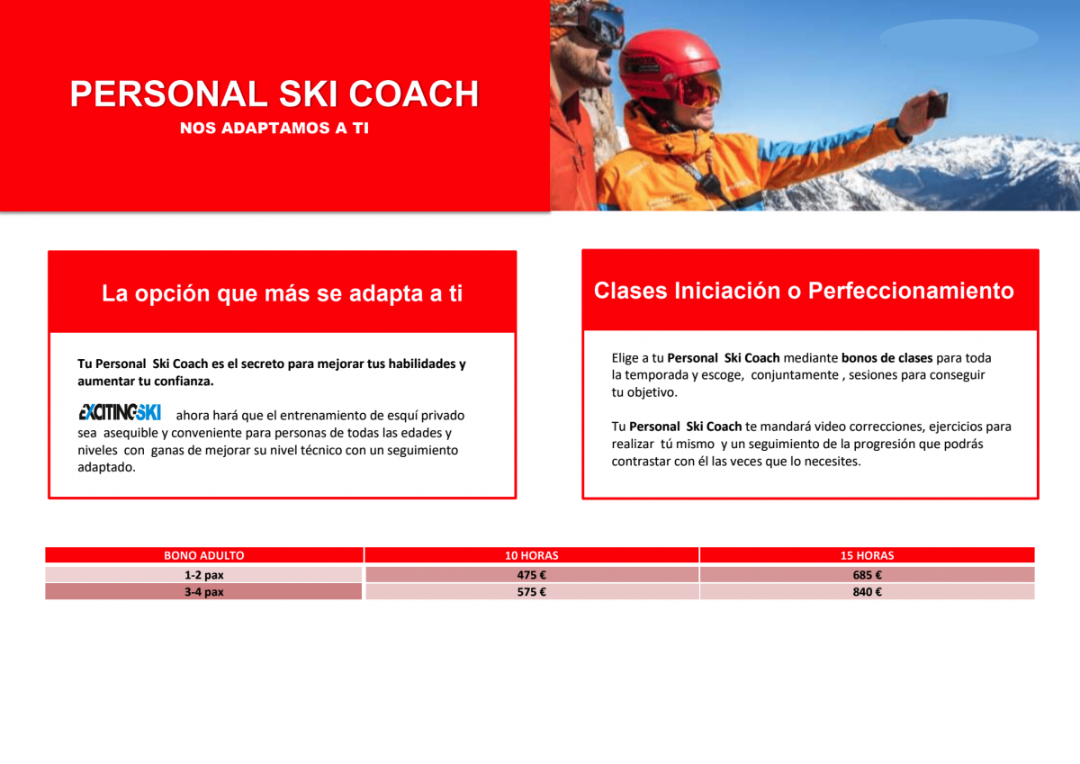 personal ski coach esqui personalizado profesional ski esqui baqueira beret