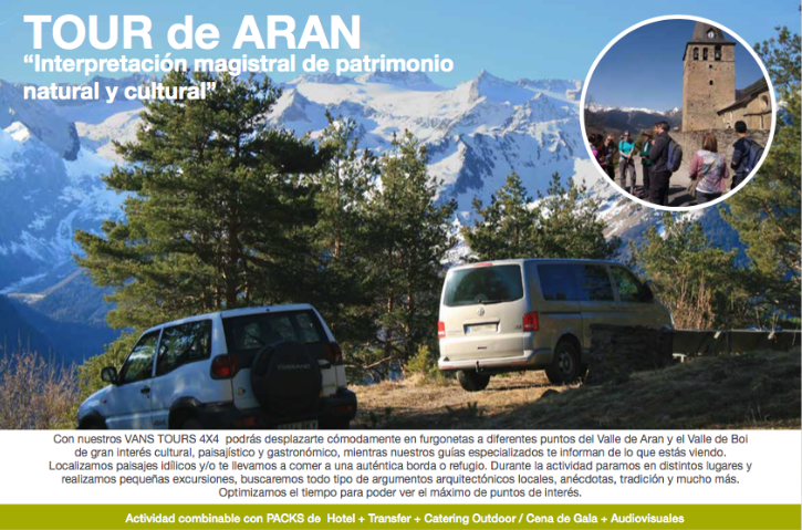 Tour de Aran patrimonio natura cultura senderismo